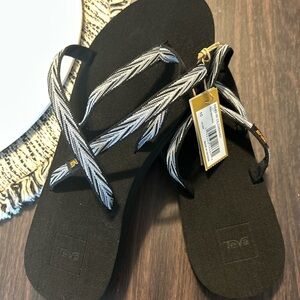 Teva Black and Gray Sandals